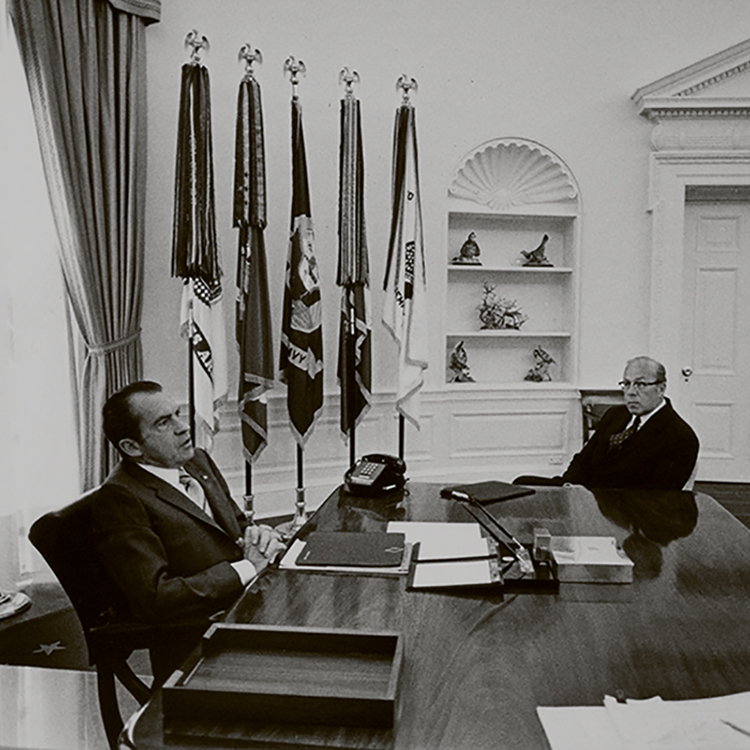 Nixon and Shultz Nixon and Shultz