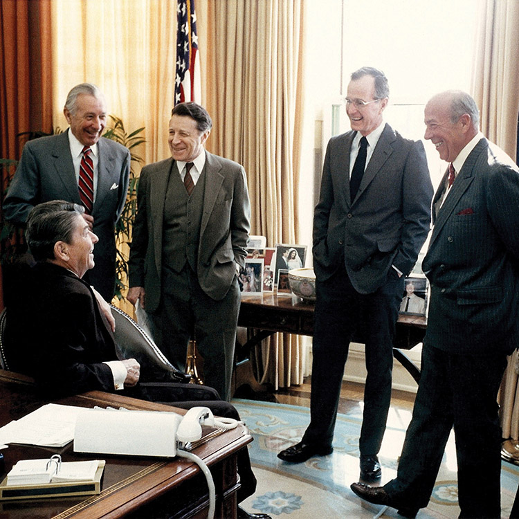 Reagan, Weinberger, Bush, and Others Reagan, Bush, and others