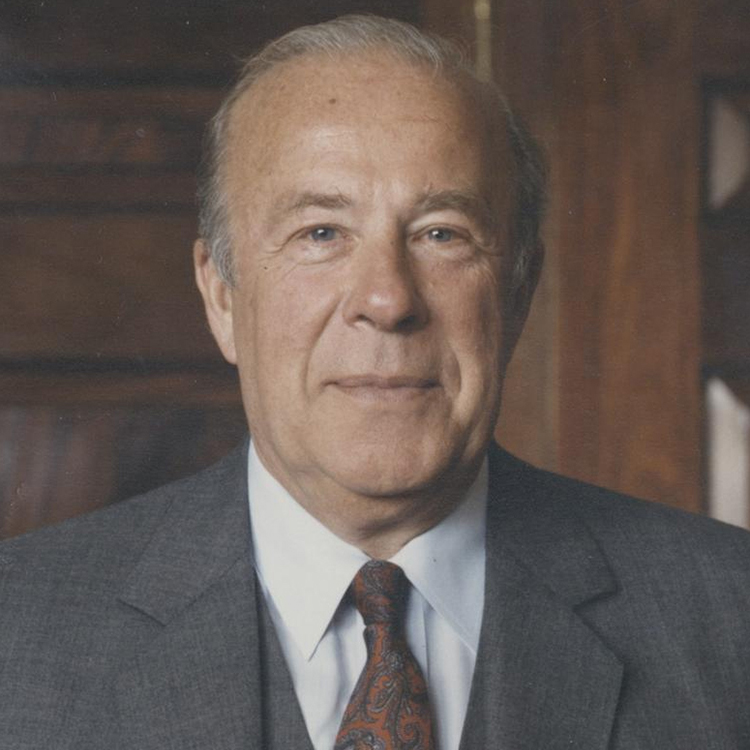 White House Portrait George Shultz Portrait