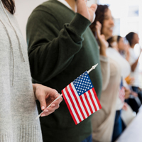 Multiracial group stock photo