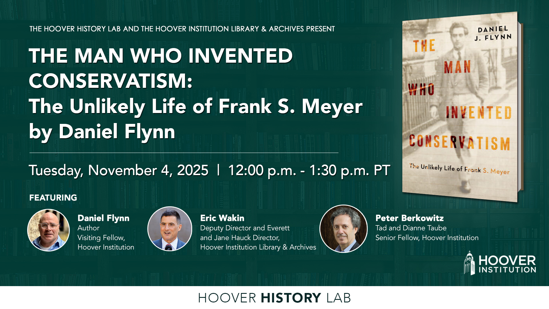 The Man Who Invented Conservatism" By Daniel Flynn