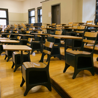 College classroom