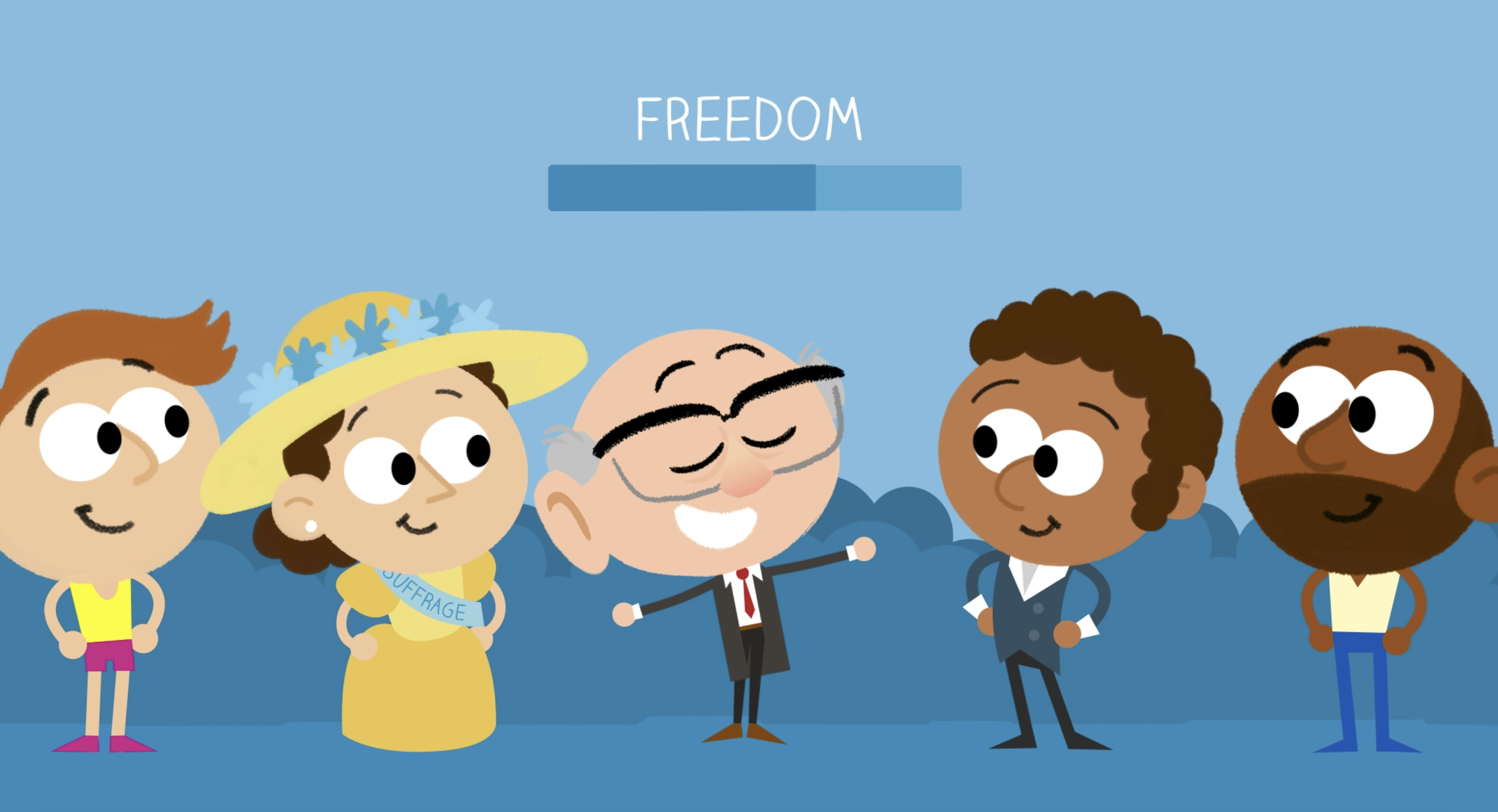 The Growth of Freedom
