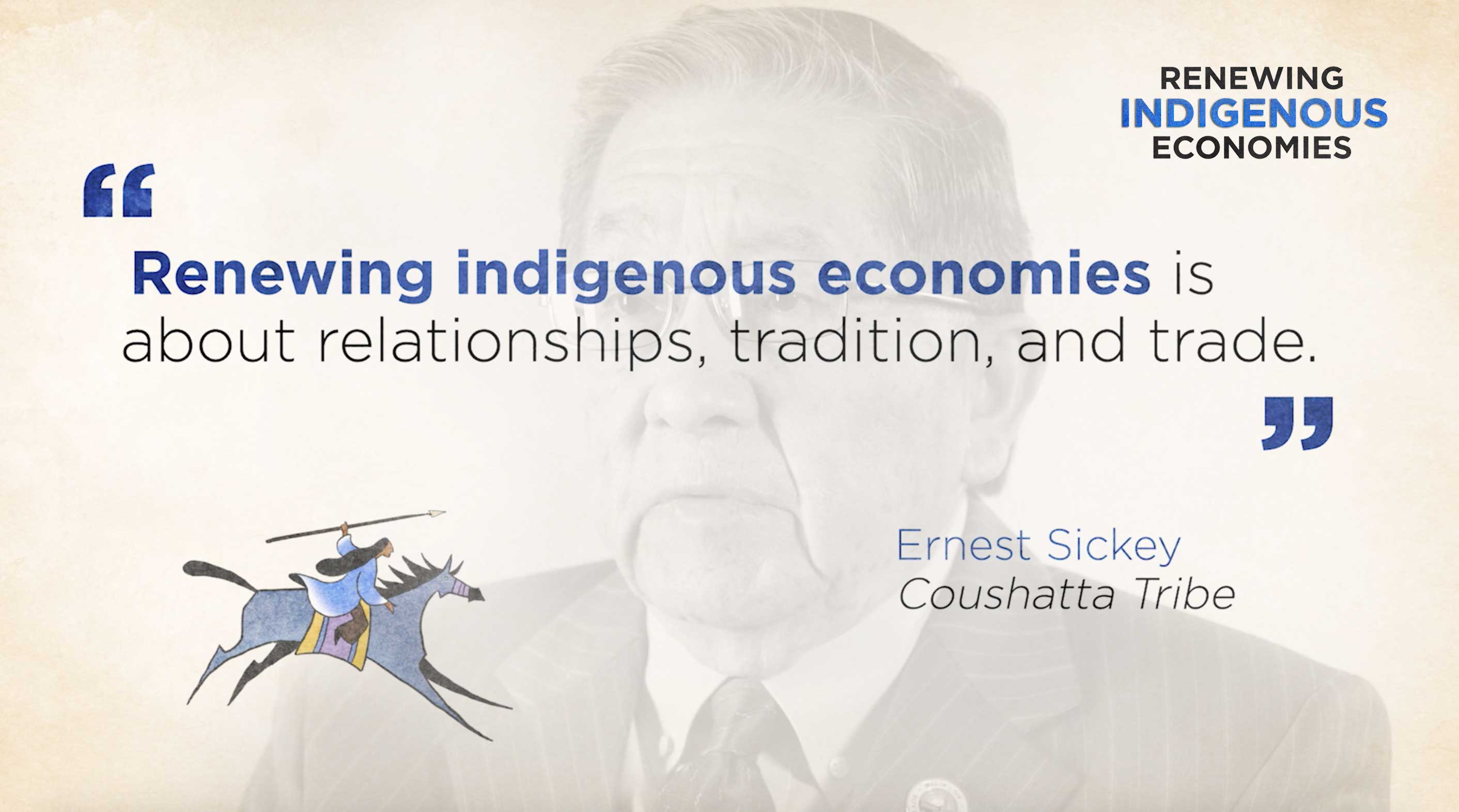 Ernest Sickey, Coushatta Tribe