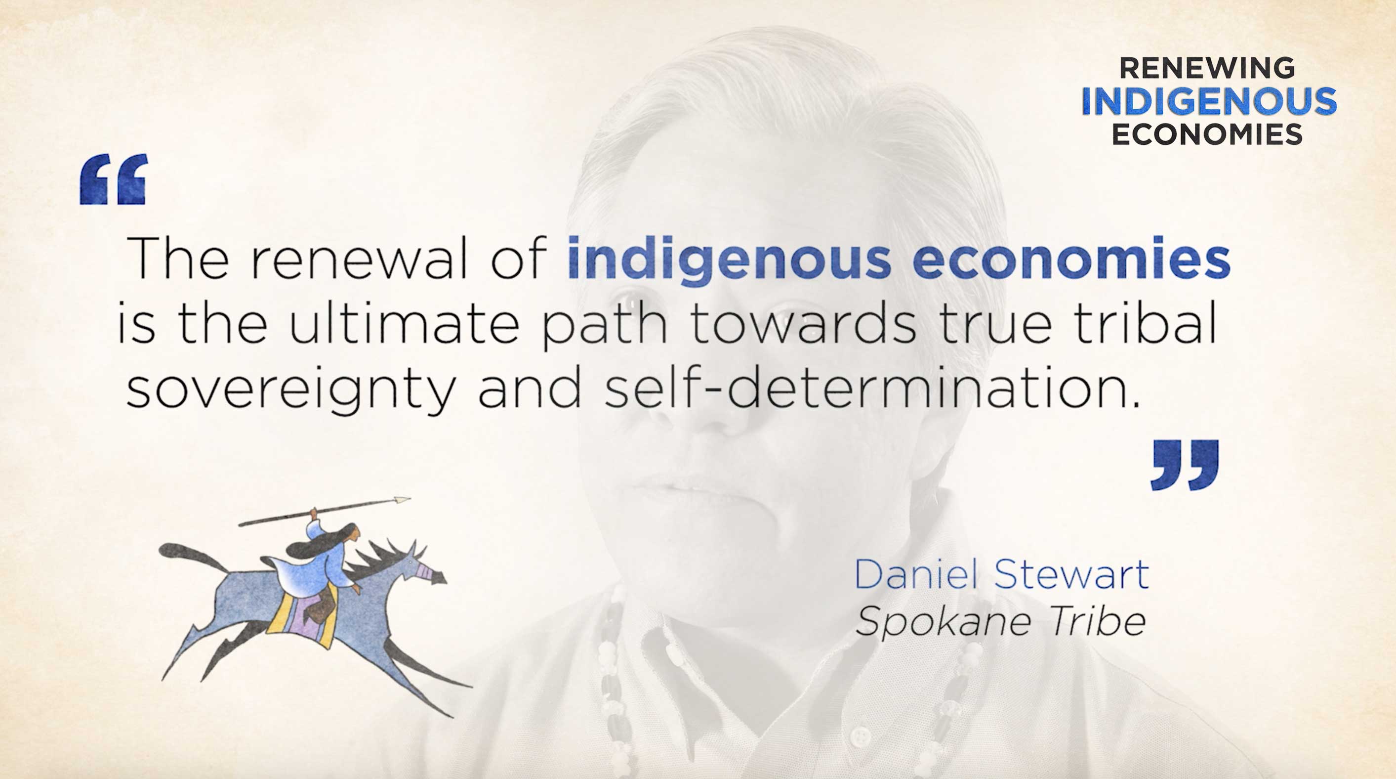 Daniel Stewart, Spokane Tribe