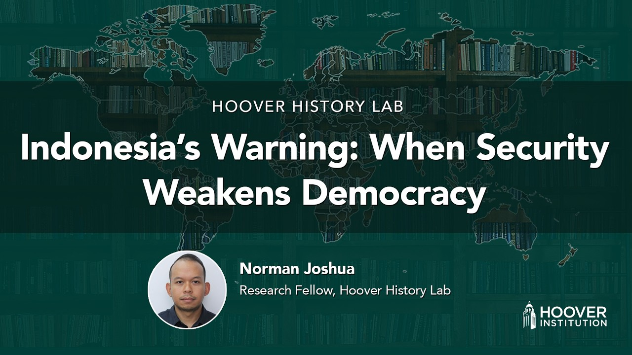 Indonesia’s Warning: When Security Weakens Democracy