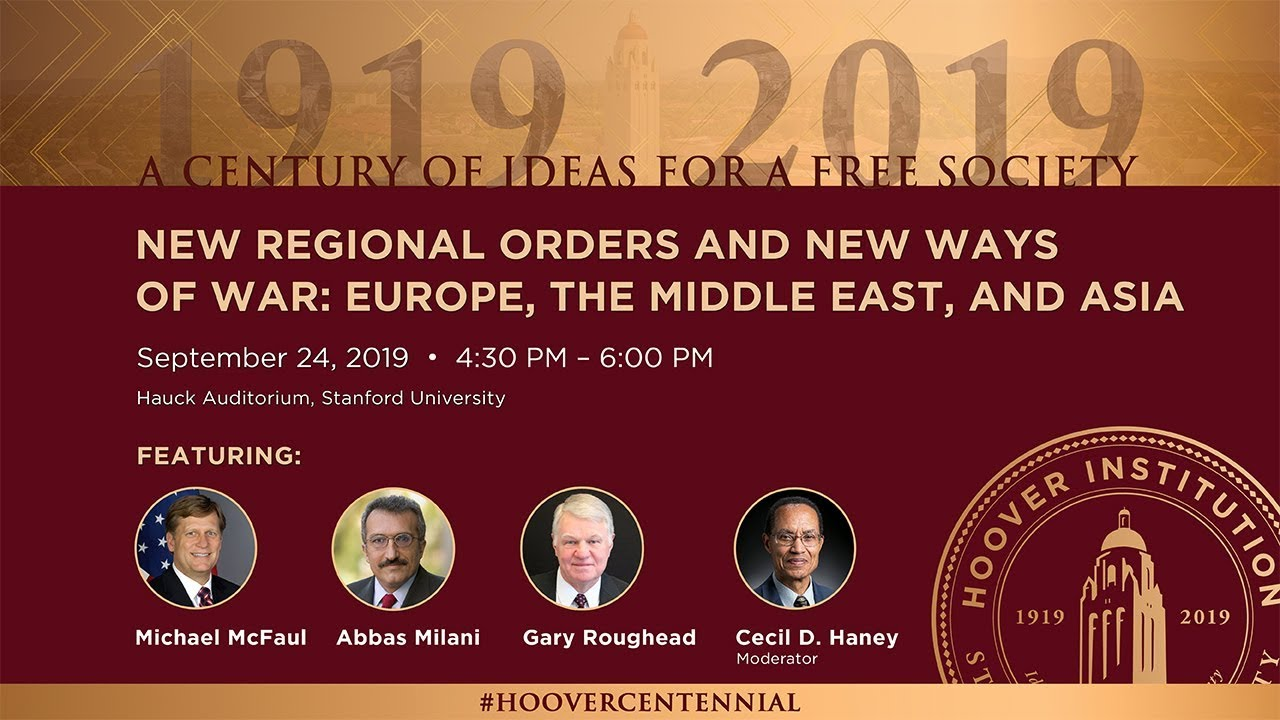 New Regional Orders and New Ways of War: Europe, the Middle East, and Asia