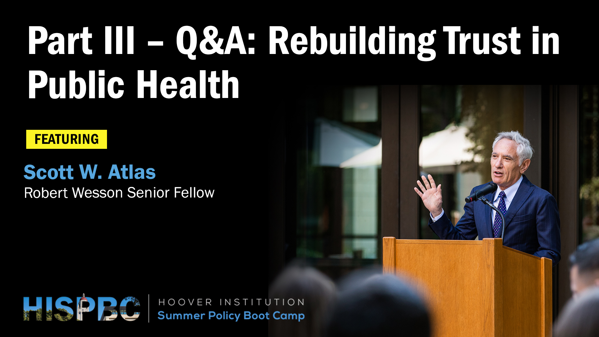 Rebuilding Trust in Public Health