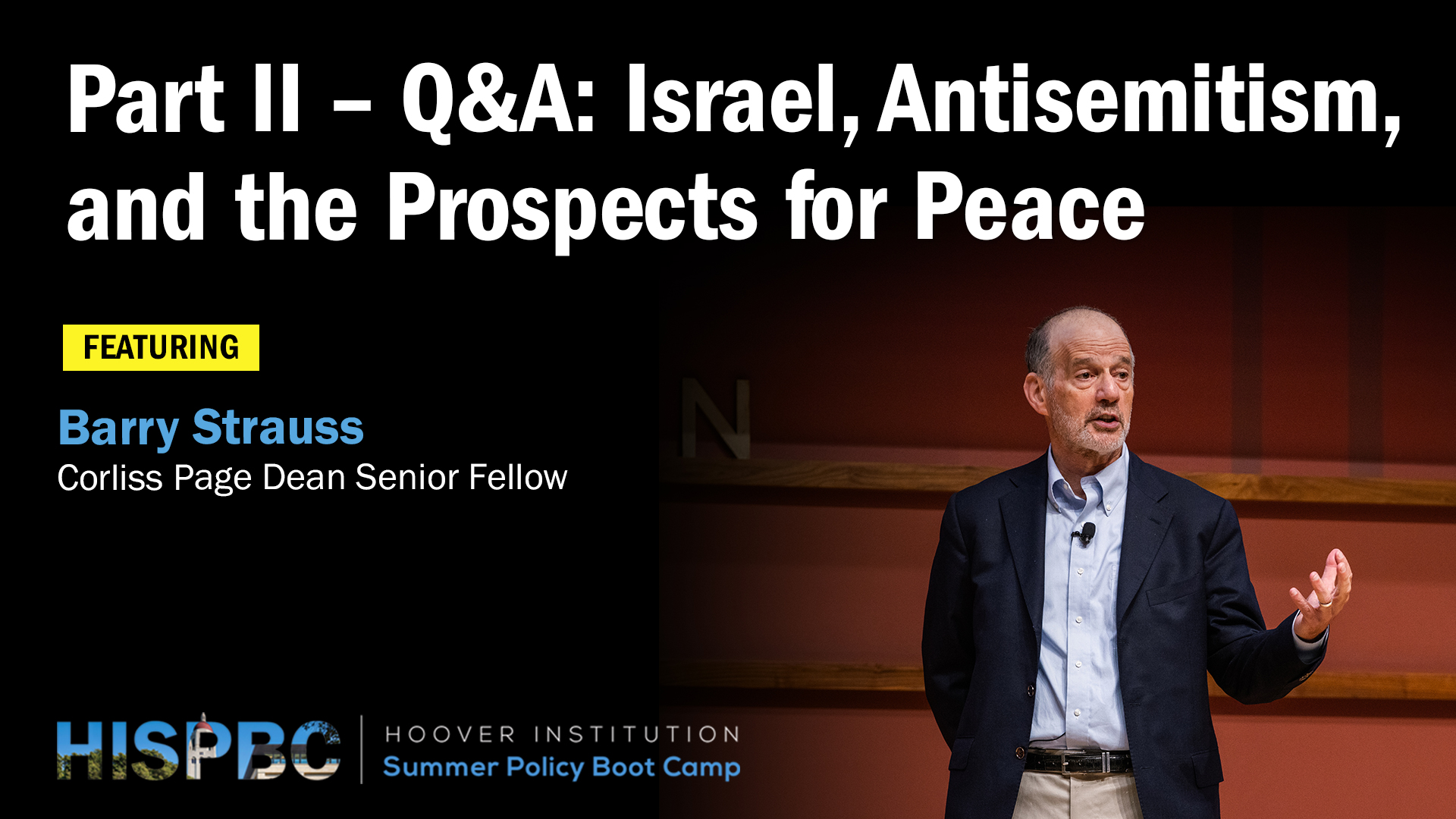 Q&A: Israel, Antisemitism, and the Prospects for Peace