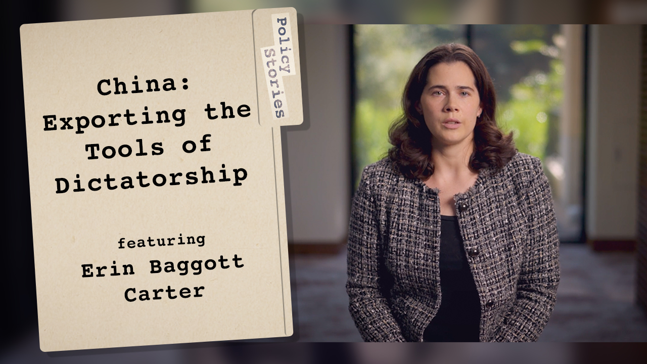 China: Exporting the Tools of Dictatorship
