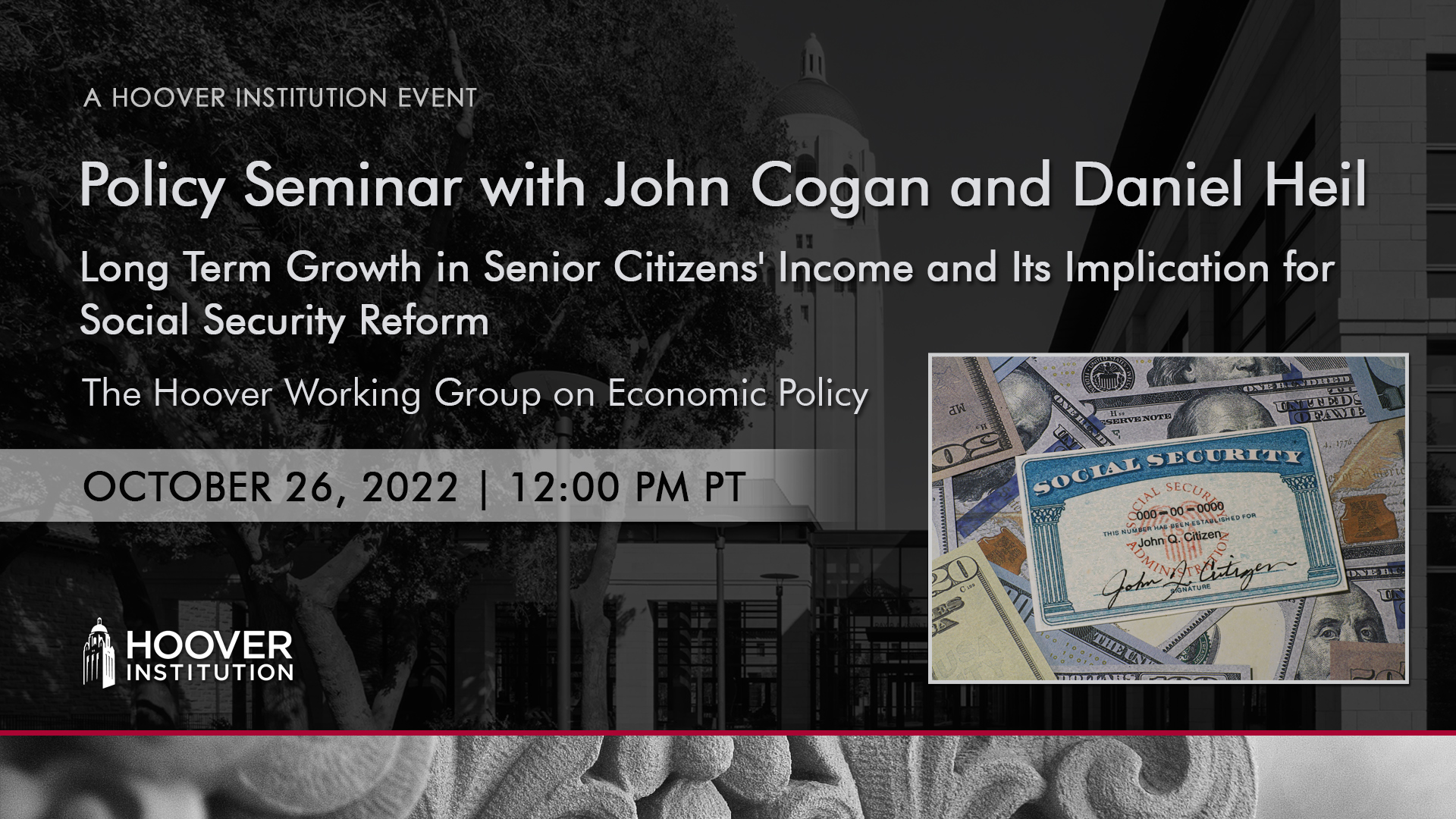Long Term Growth in Senior Citizens' Income and Its Implication for Social Security Reform