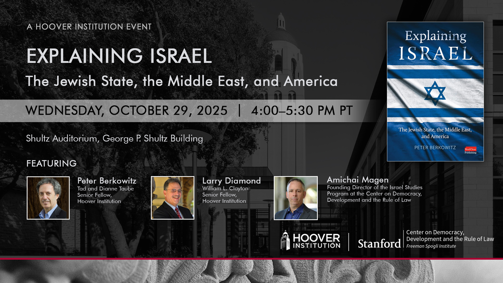 Explaining Israel: The Jewish State, the Middle East, and America 