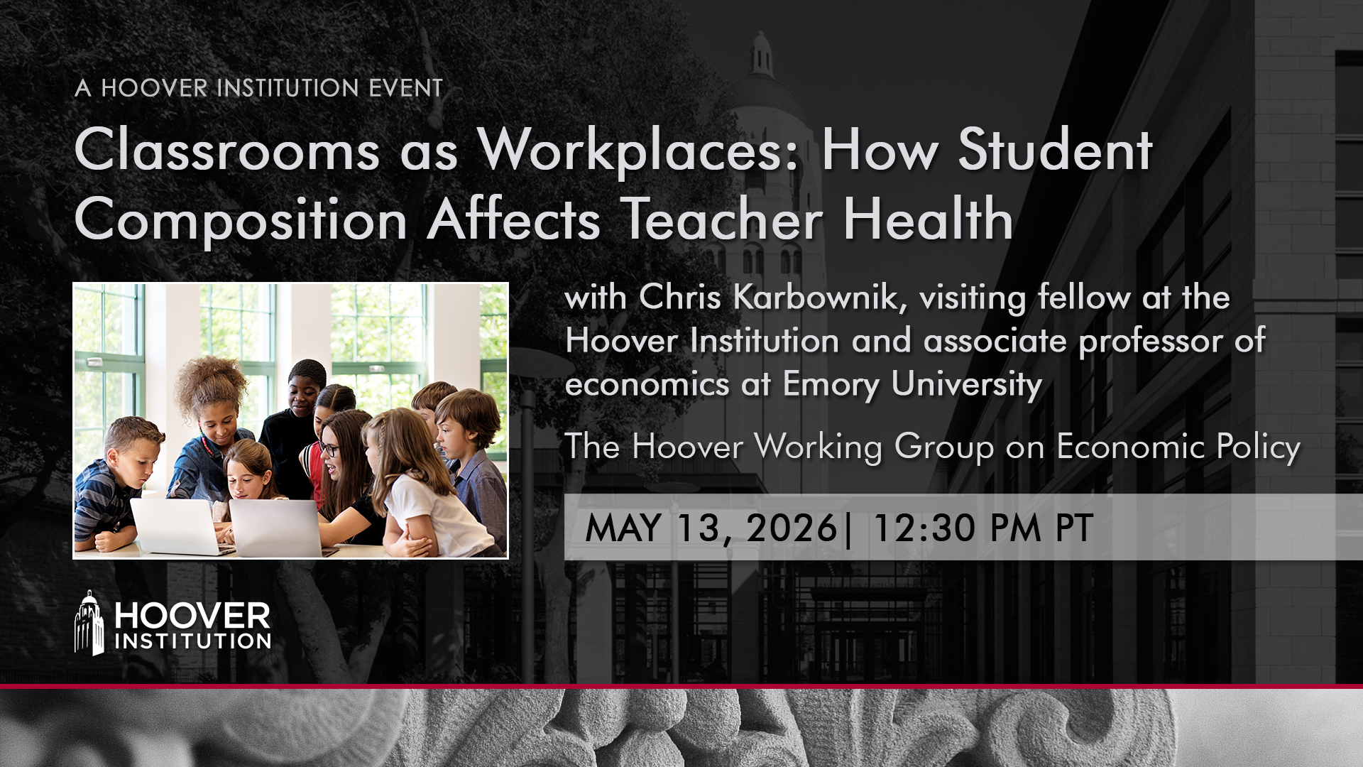 Classrooms as Workplaces: How Student Composition Affects Teacher Health