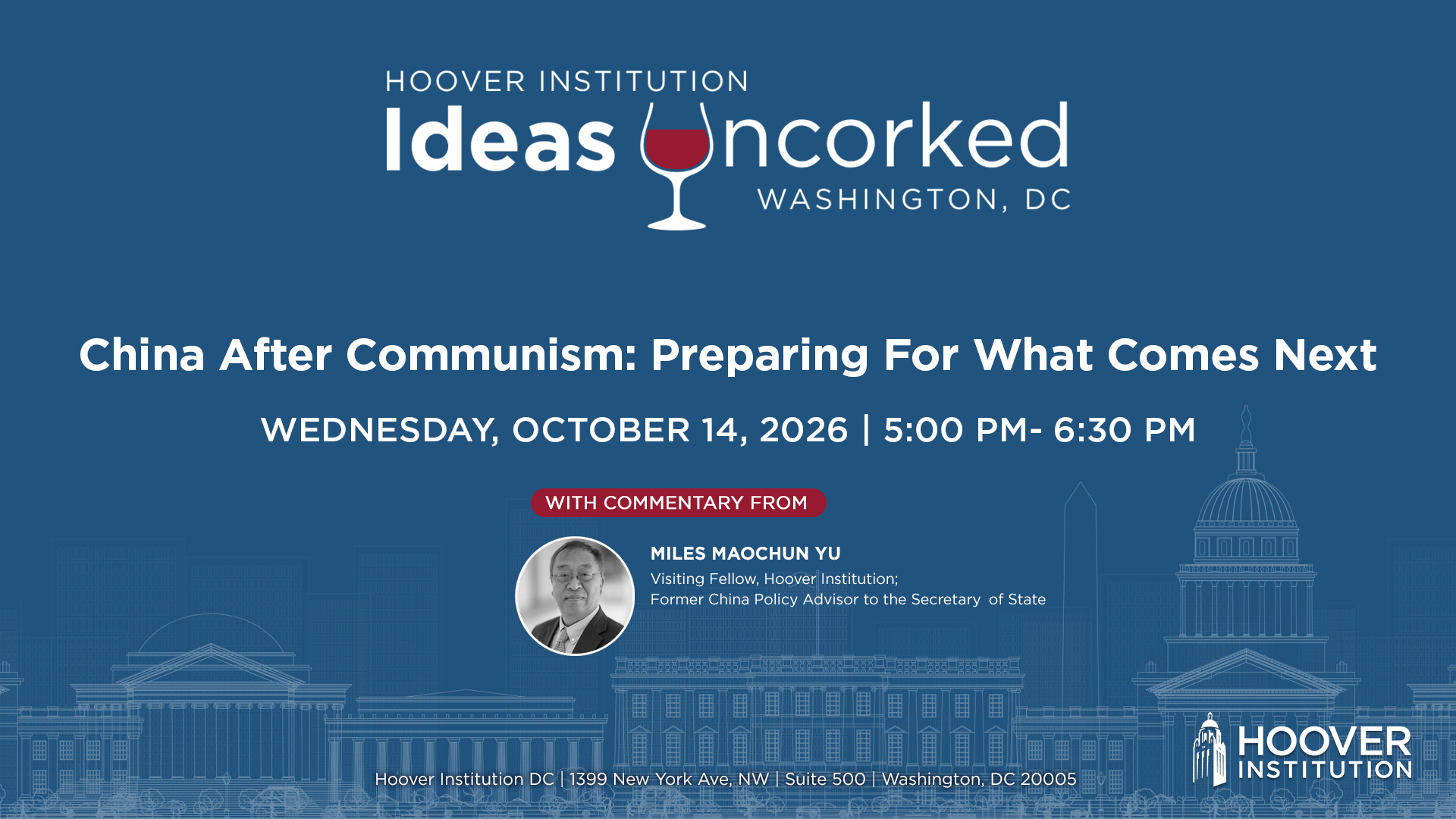Ideas Uncorked | China After Communism: Preparing for What Comes Next