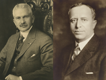 Photograph of Ephraim Adams and Frank Golder