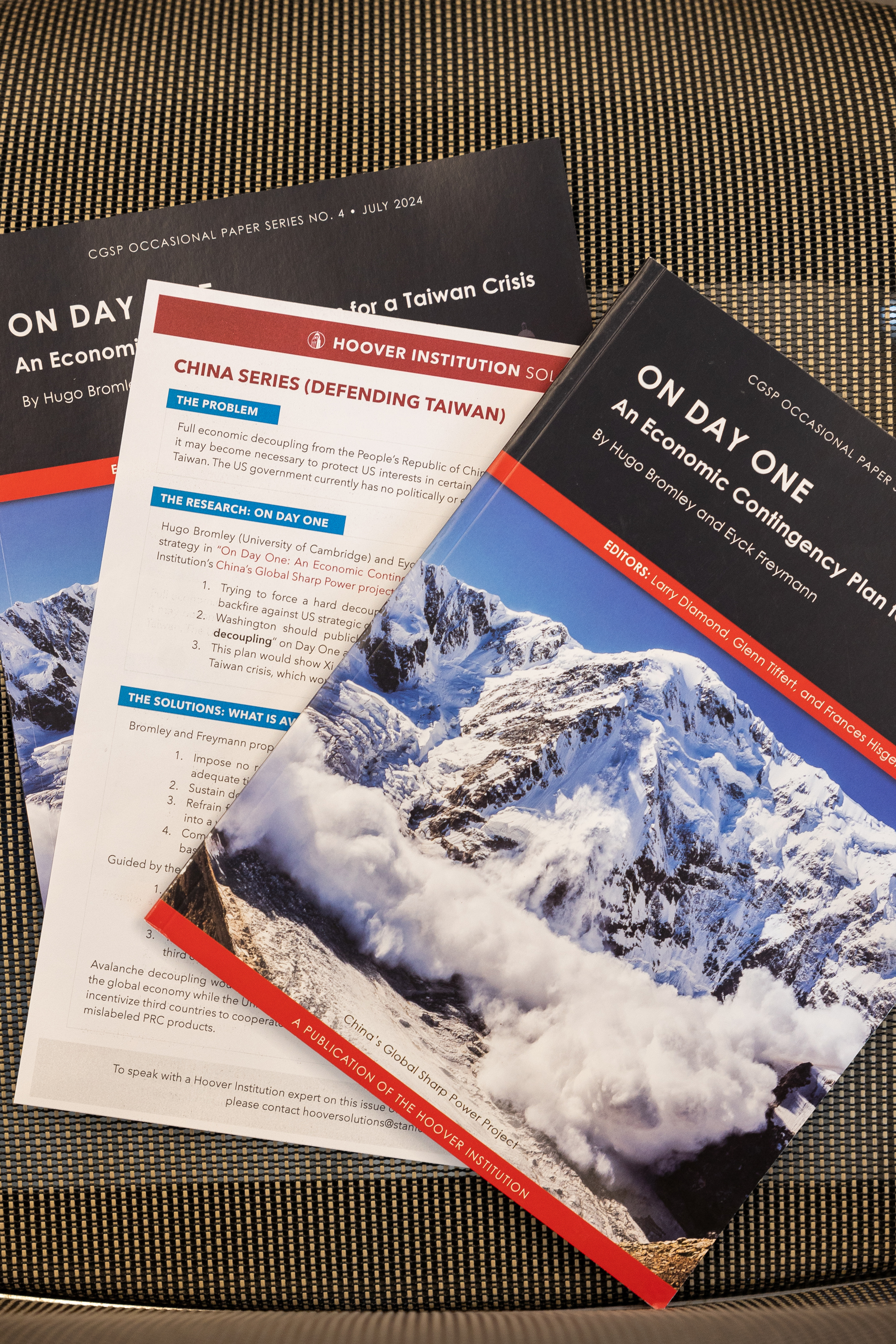 On Day One: A Contingency Plan for Taiwan Talk in DC