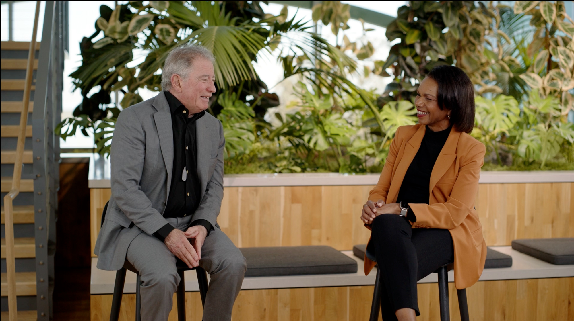 Rice and Siebel discuss the latter’s Only in America story.