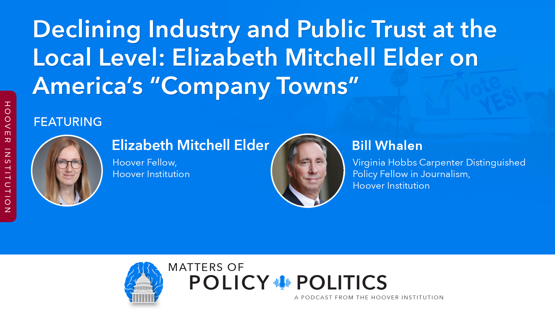 Declining Industry and Public Trust at the Local Level: Elizabeth Elder on America’s “Company Towns”