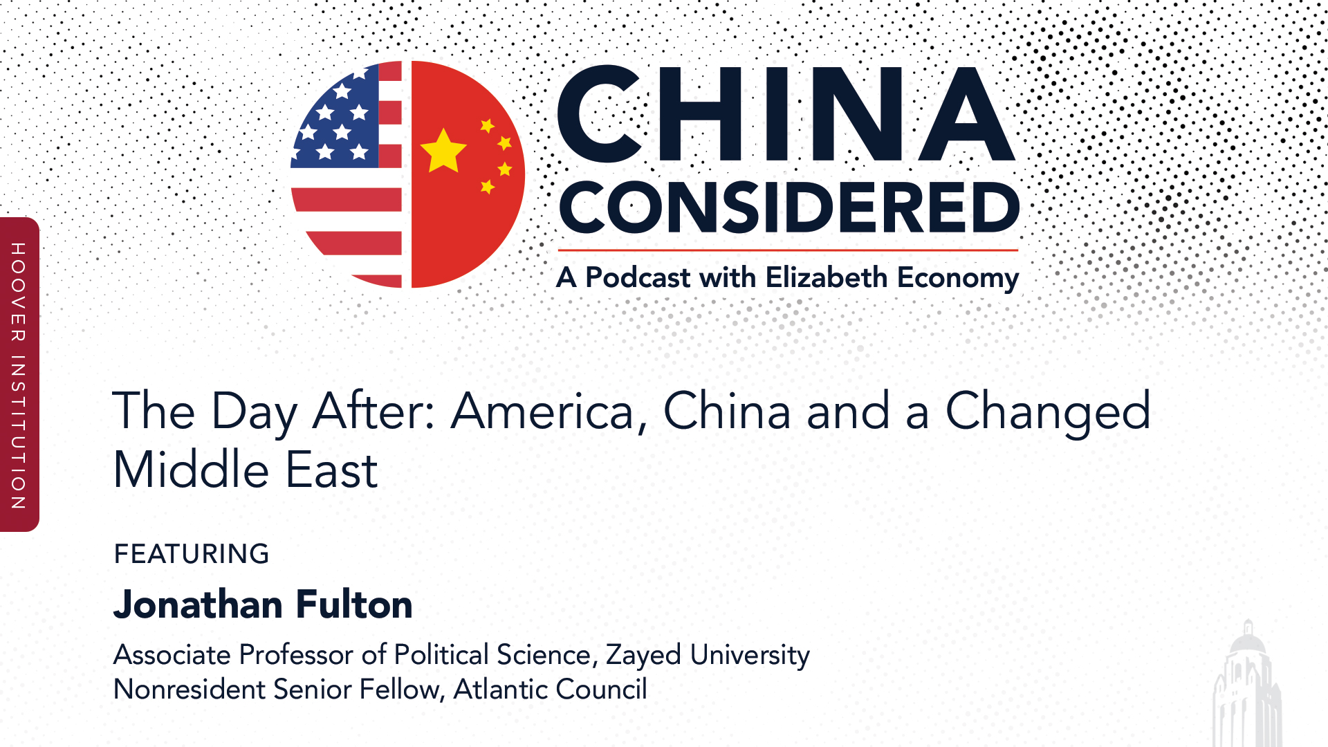 The Day After: America, China and a Changed Middle East