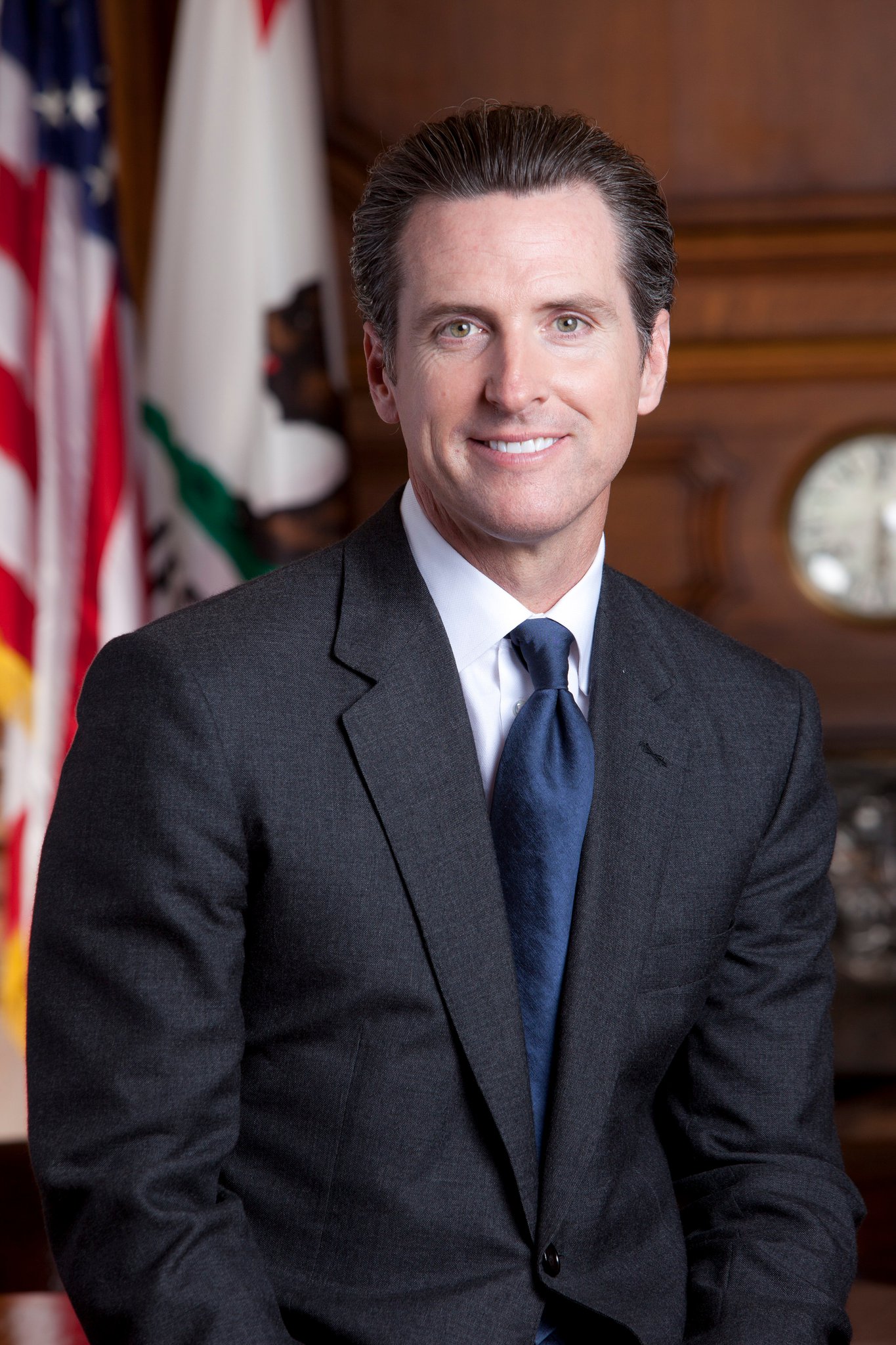 gavin newsom official photo image