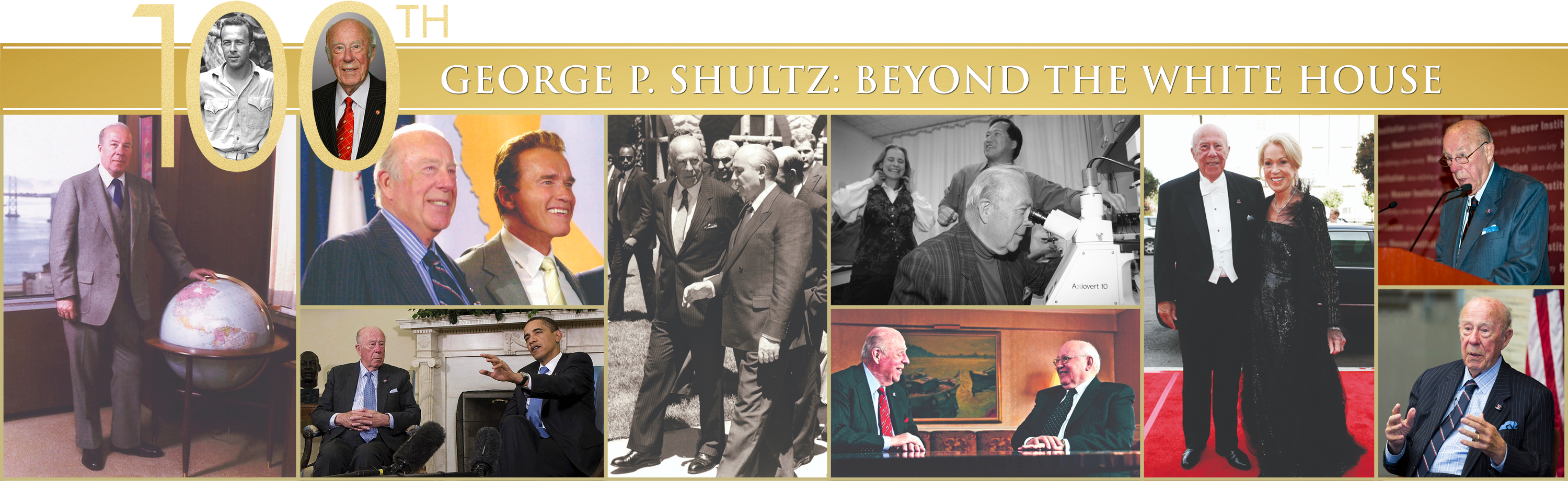 George Shultz Collage