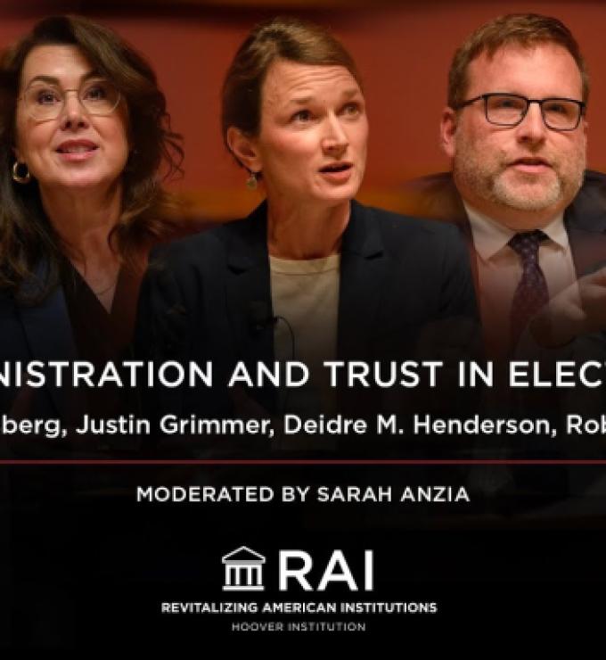 Administration and Trust in Elections