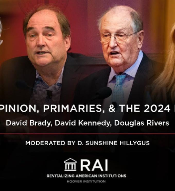 Public Opinion, Primaries, and the 2024 Election 