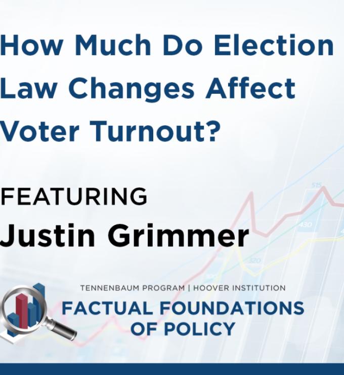 How Much Do Election Law Changes Affect Voter Turnout? Featuring Justin Grimmer
