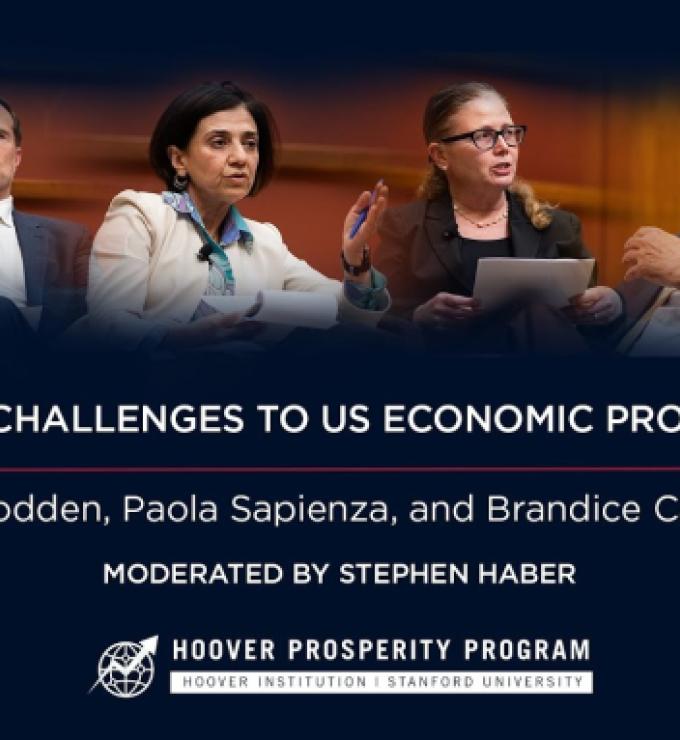 Policy Challenges to US Economic Prosperity