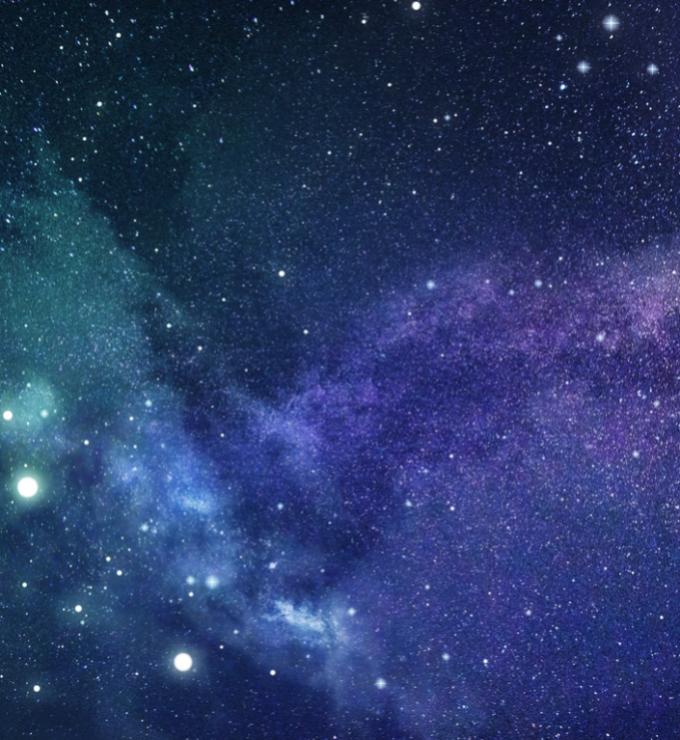 Space Stars, Nebula, Universe Background stock photo