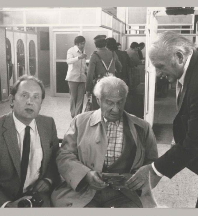 Gerd Heidemann, Karl Wolff, and Klaus Barbie