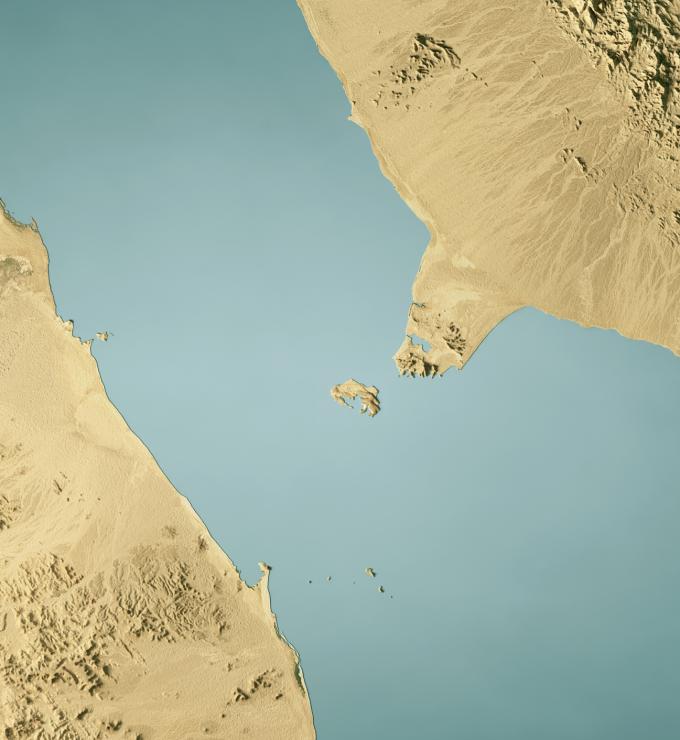 Bab Al-Mandab Strait, Red Sea, Gulf of Aden