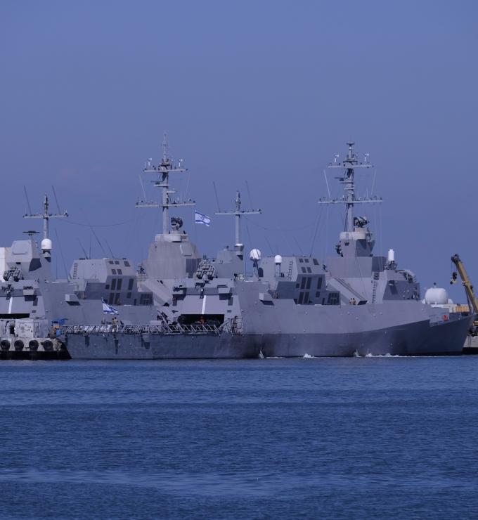 Haifa Seaport in Israel