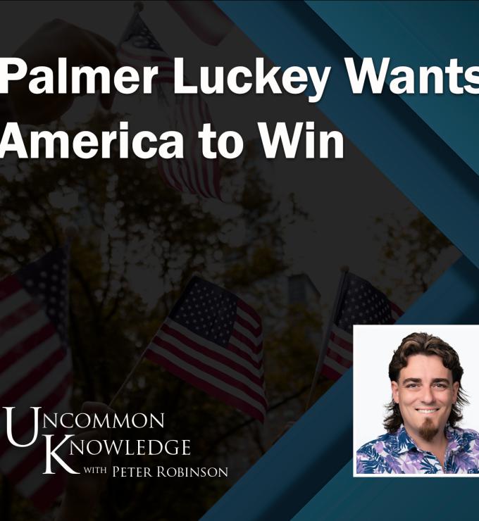 Palmer Luckey Wants America to Win