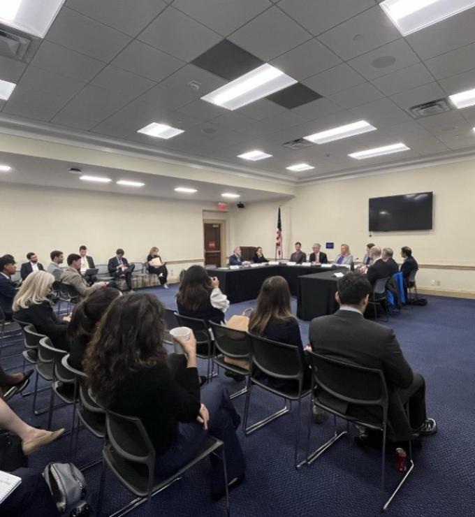 The Hoover Institution’s Bio-Strategies and Leadership team traveled to Washington, DC, for meetings on biotechnology policy priorities and a Capitol Hill roundtable on the measurement science needed to support US leadership in biology.