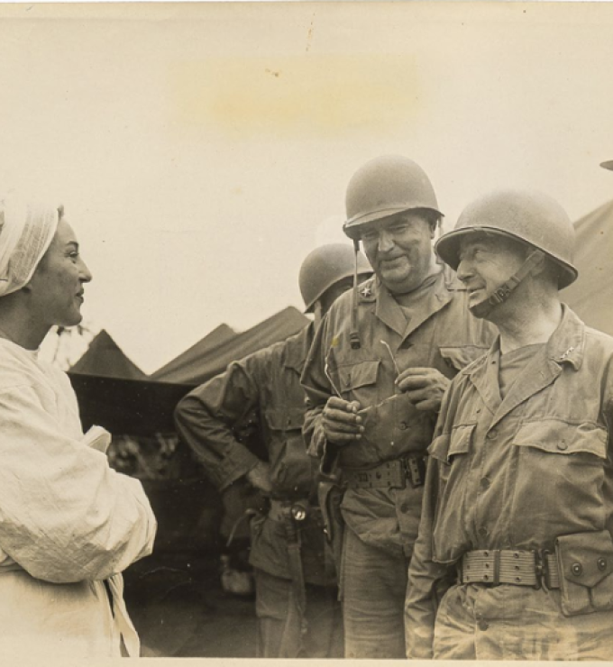 General Richardson and Army Nurse