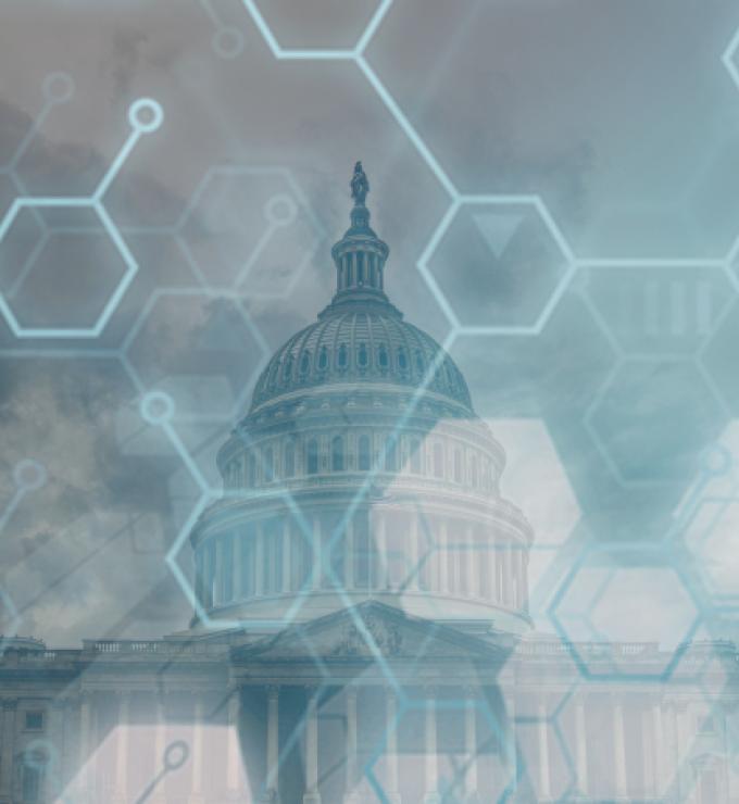 Gene therapy and crispr legislation and regulations - stock photo