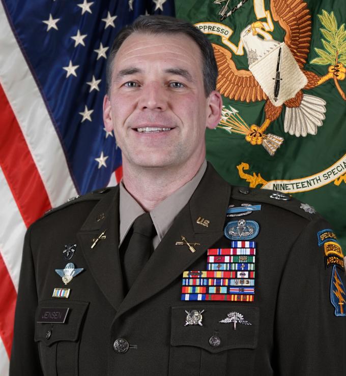 Lieutenant Colonel Tyler J. Jensen