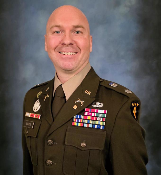 Lieutenant Colonel Steven Martin