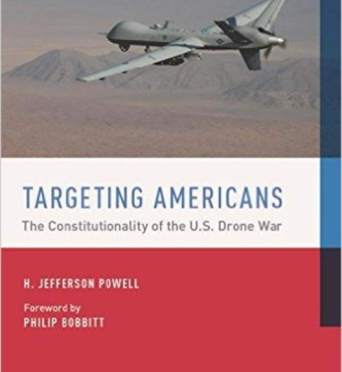 Image for Constitutionality Of The U.S. Drone War