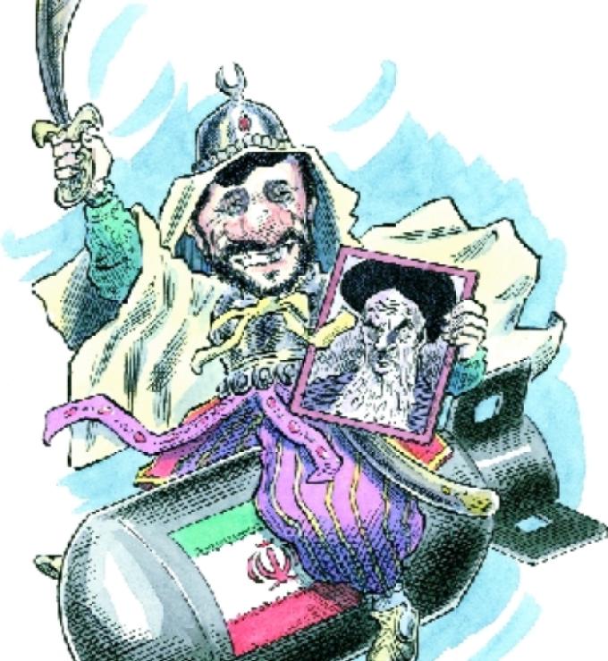 Mahmoud Ahmadinejad by Taylor Jones for the Hoover Digest