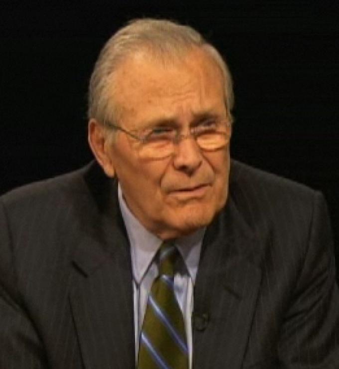 At war with Donald Rumsfeld
