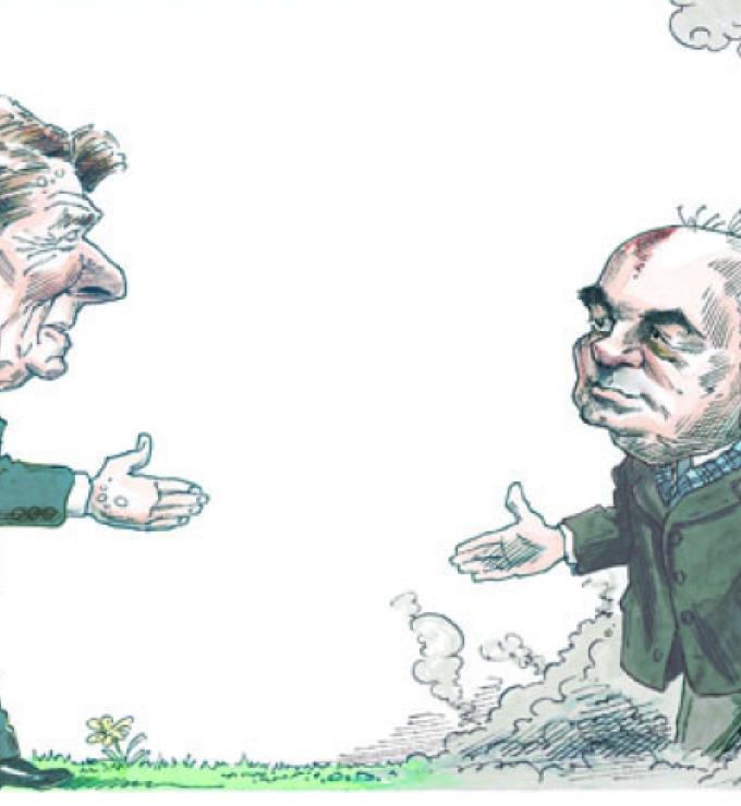 Reagan meets Gorbachev