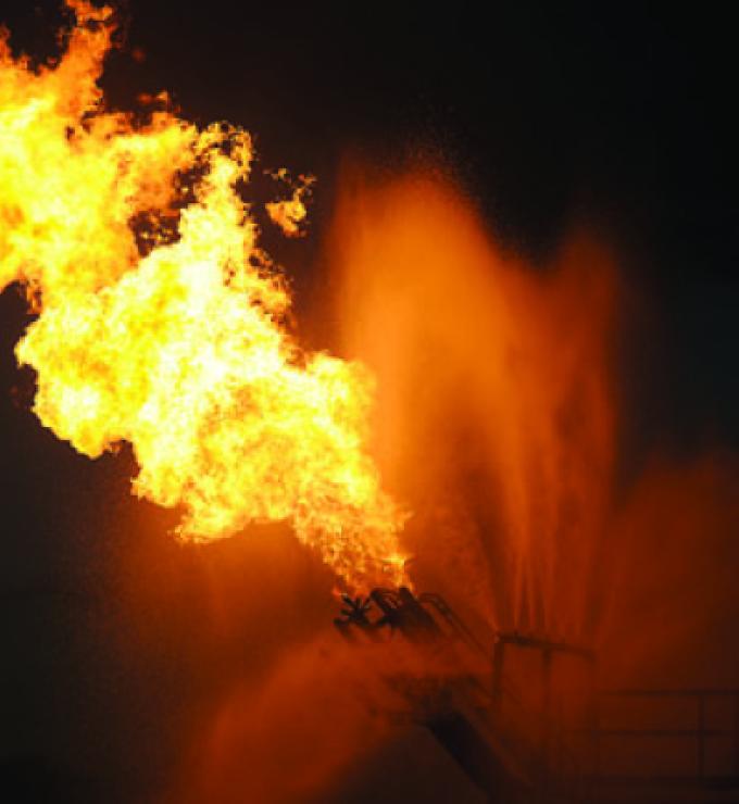 Gas from Deepwater Horizon well