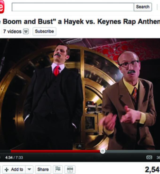 "Fear the Boom and Bust" video clip