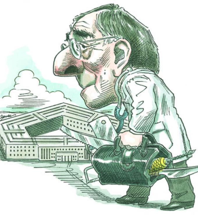 Robert Gates cartoon