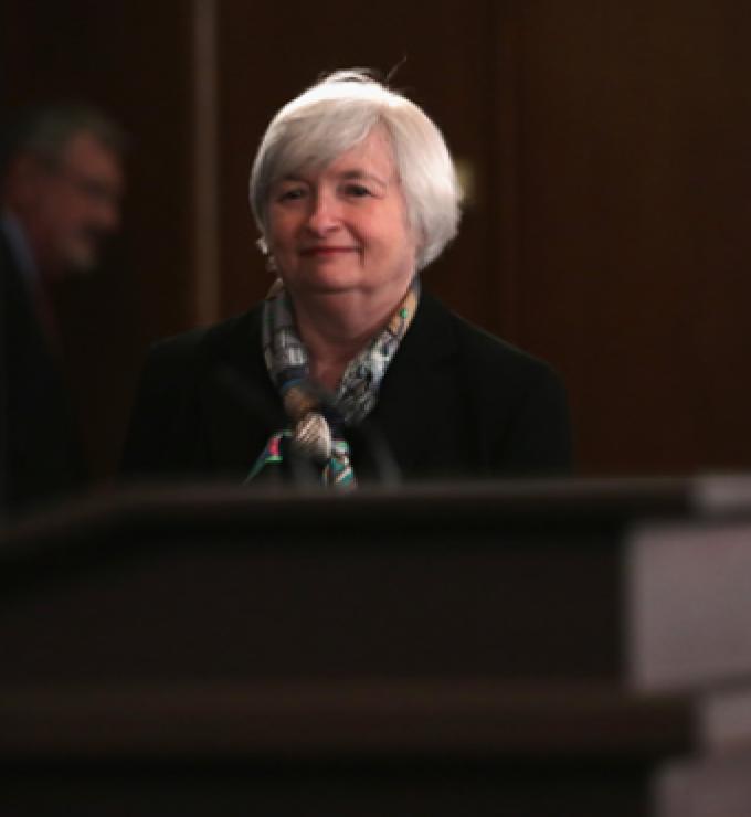 Federal Reserve chair Janet Yellen.
