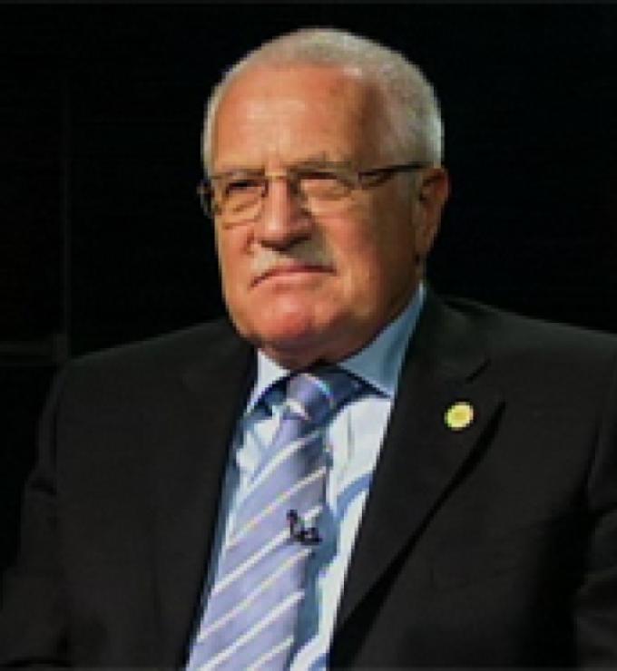 Czech Republic president Václav Klaus