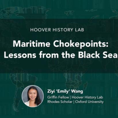 Maritime Chokepoints: Lessons from the Black Sea