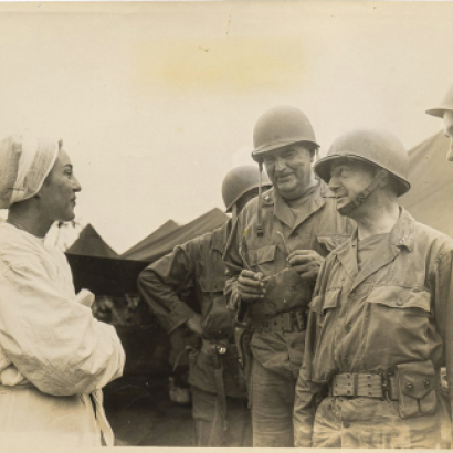 General Richardson and Army Nurse